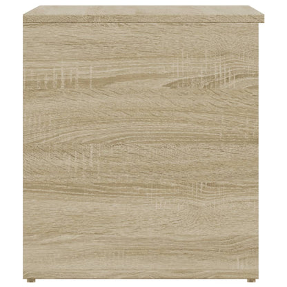 Úložná Truhla Sonoma Dub 84 X 42 X 46 Cm Kompozitní Dřevo