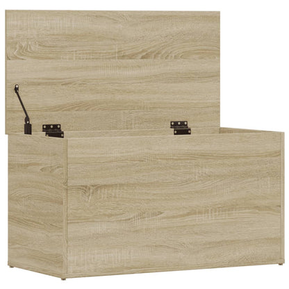 Úložná Truhla Sonoma Dub 84 X 42 X 46 Cm Kompozitní Dřevo
