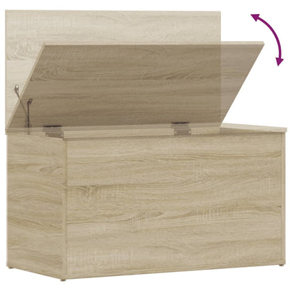 Úložná Truhla Sonoma Dub 84 X 42 X 46 Cm Kompozitní Dřevo