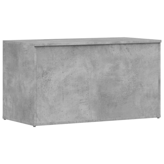 Úložná Truhla Betonově Šedá 84 X 42 X 46 Cm Kompozitní Dřevo