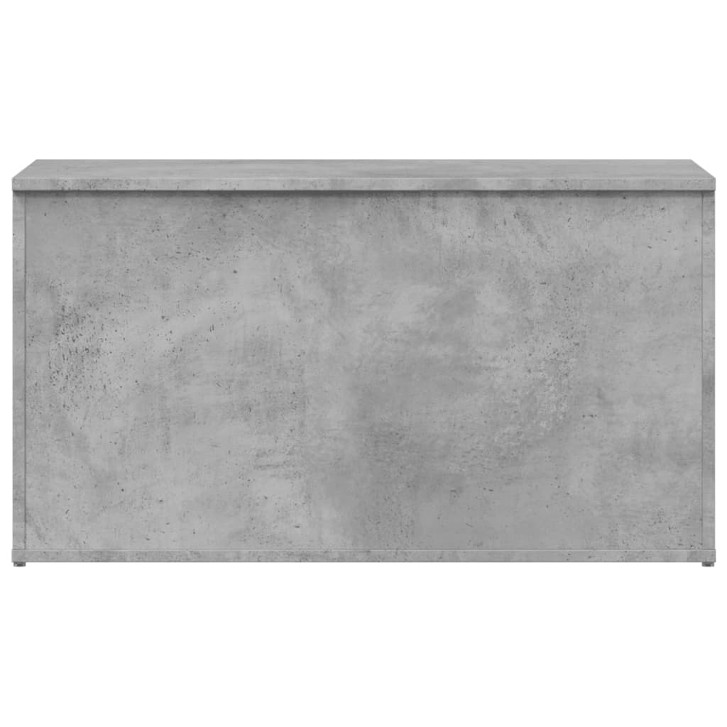 Úložná Truhla Betonově Šedá 84 X 42 X 46 Cm Kompozitní Dřevo