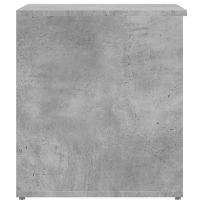 Úložná Truhla Betonově Šedá 84 X 42 X 46 Cm Kompozitní Dřevo