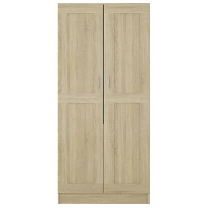 Šatní Skříň Dub Sonoma 82,5 X 51,5 X 180 Cm Kompozitní Dřevo