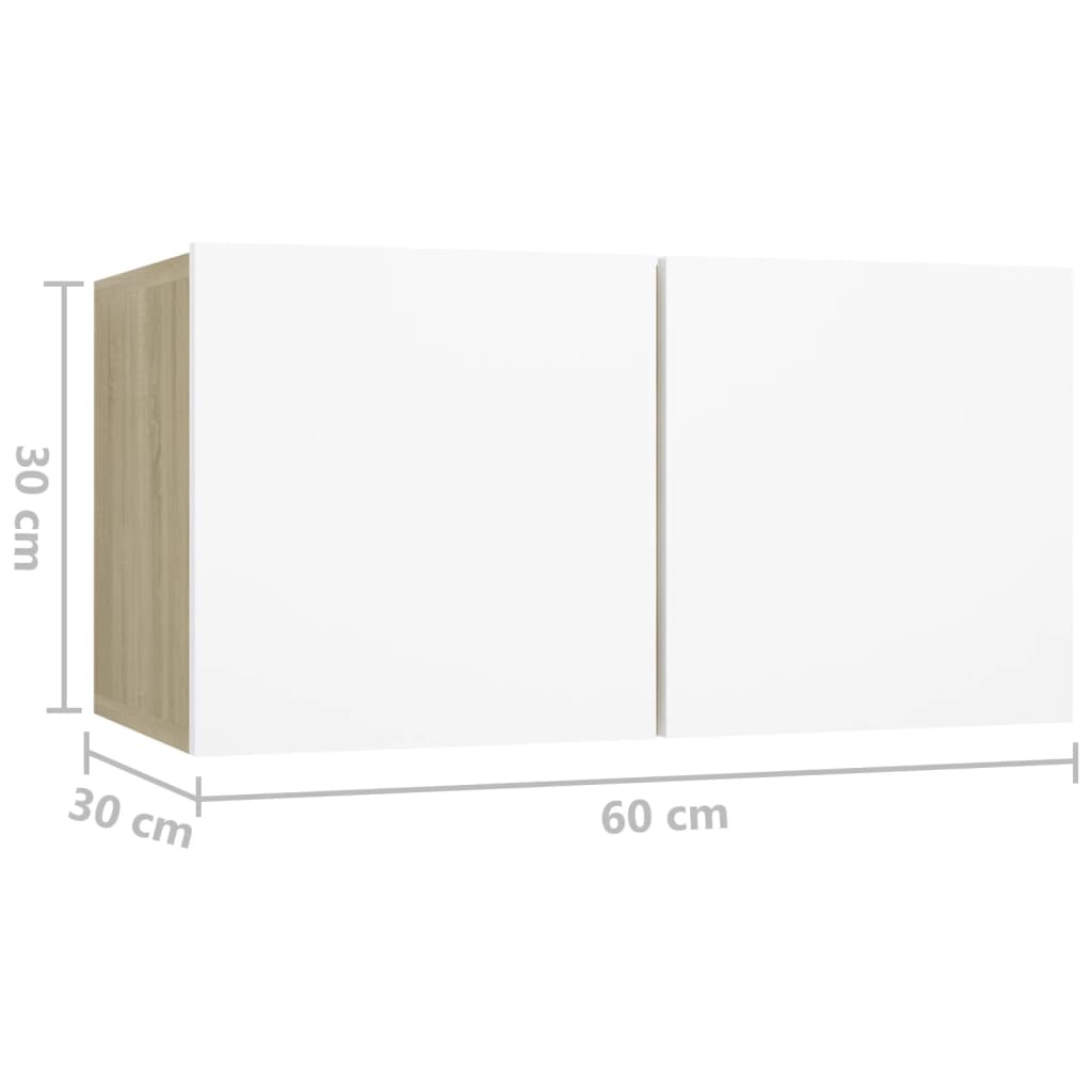 Závěsná Tv Skříňka 60X30X30 Cm