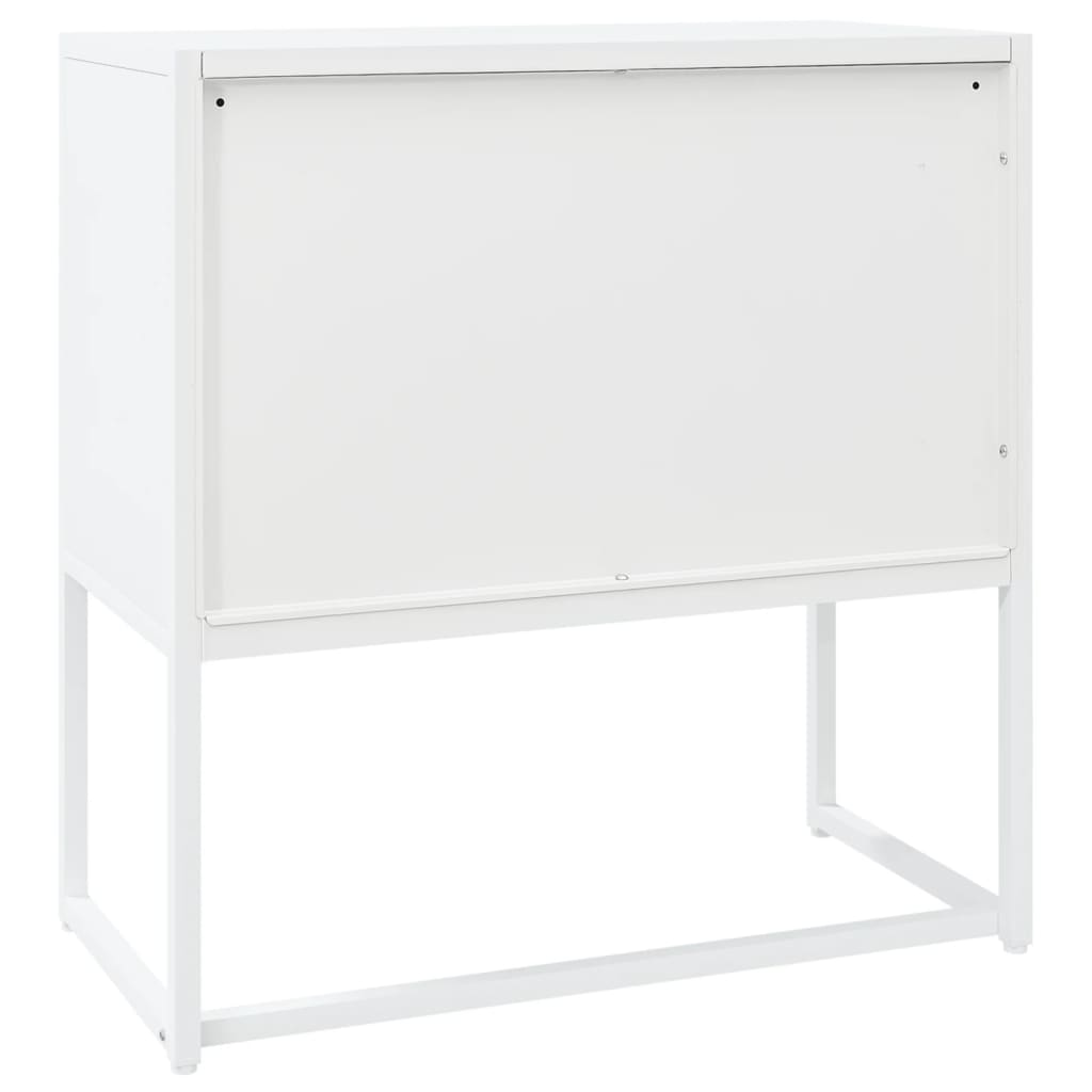 Příborník Bílý 75 X 35 X Ocel
