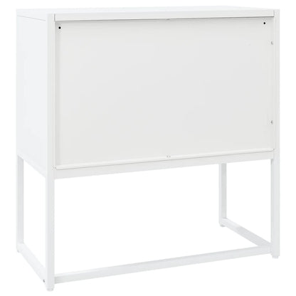 Příborník Bílý 75 X 35 X Ocel
