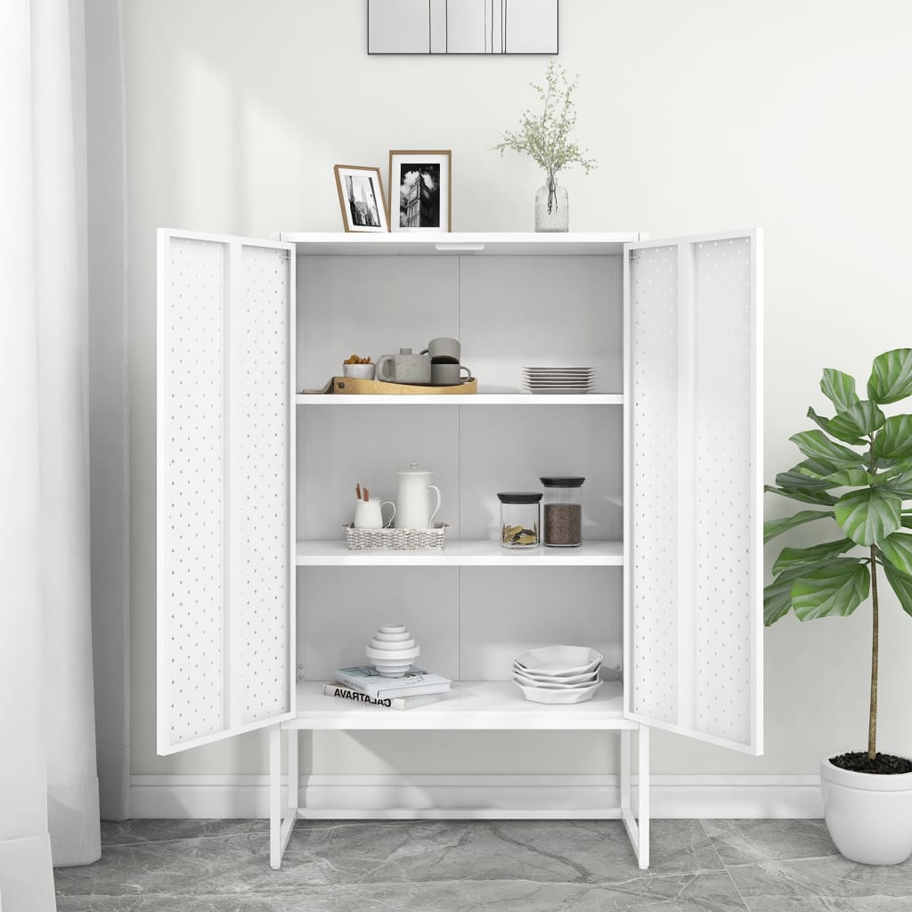 Komoda 80 X 35 X 135 Cm Ocel