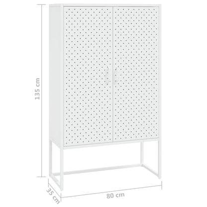 Komoda 80 X 35 X 135 Cm Ocel