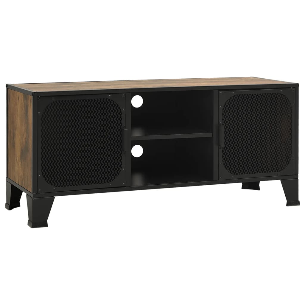 Tv Skříňka 105 X 36 X 47 Cm Kov A Mdf