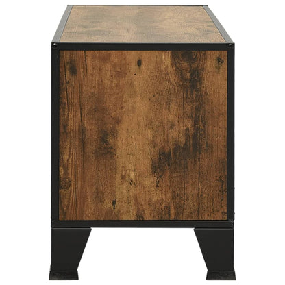 Tv Skříňka 105 X 36 X 47 Cm Kov A Mdf