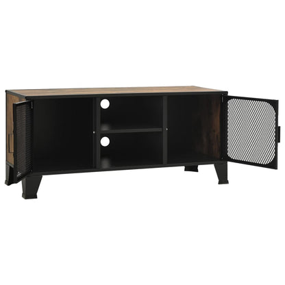 Tv Skříňka 105 X 36 X 47 Cm Kov A Mdf