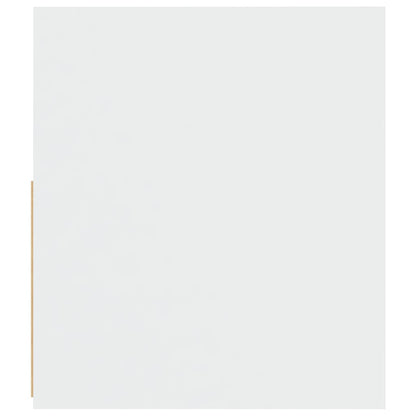 Noční Stolky 2 Ks S Led Osvětlením Bílé 60 X 35 X 40 Cm