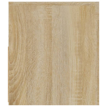 Noční Stolky 2 Ks S Led Osvětlením Dub Sonoma 60 X 35 X 40 Cm