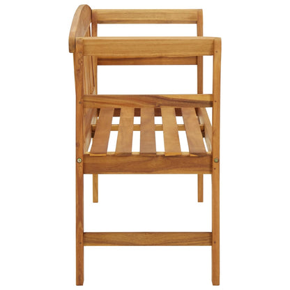 Zahradní Lavice Masivní Akáciové Dřevo