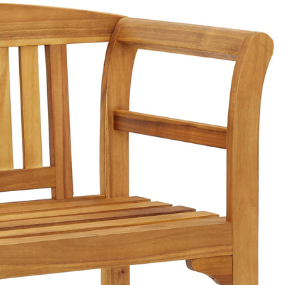 Zahradní Lavice Masivní Akáciové Dřevo