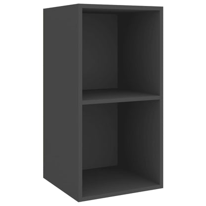 4Dílný Set Tv Skříněk Šedý Kompozitní Dřevo