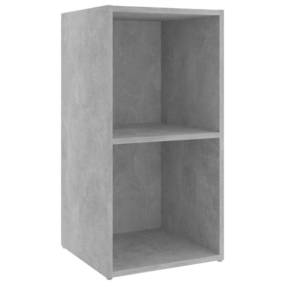 Tv Skříňky 2 Ks Betonově Šedé 72X35X36,5 Cm Kompozitní Dřevo Betonová Šedá