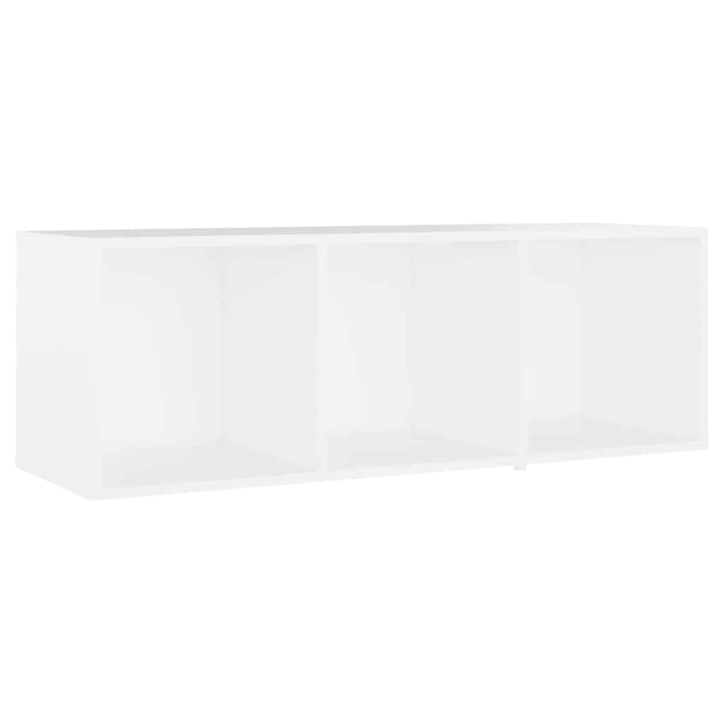 Tv Skříňky 2 Ks Bílé 107 X 35 X 37 Cm Dřevotříska