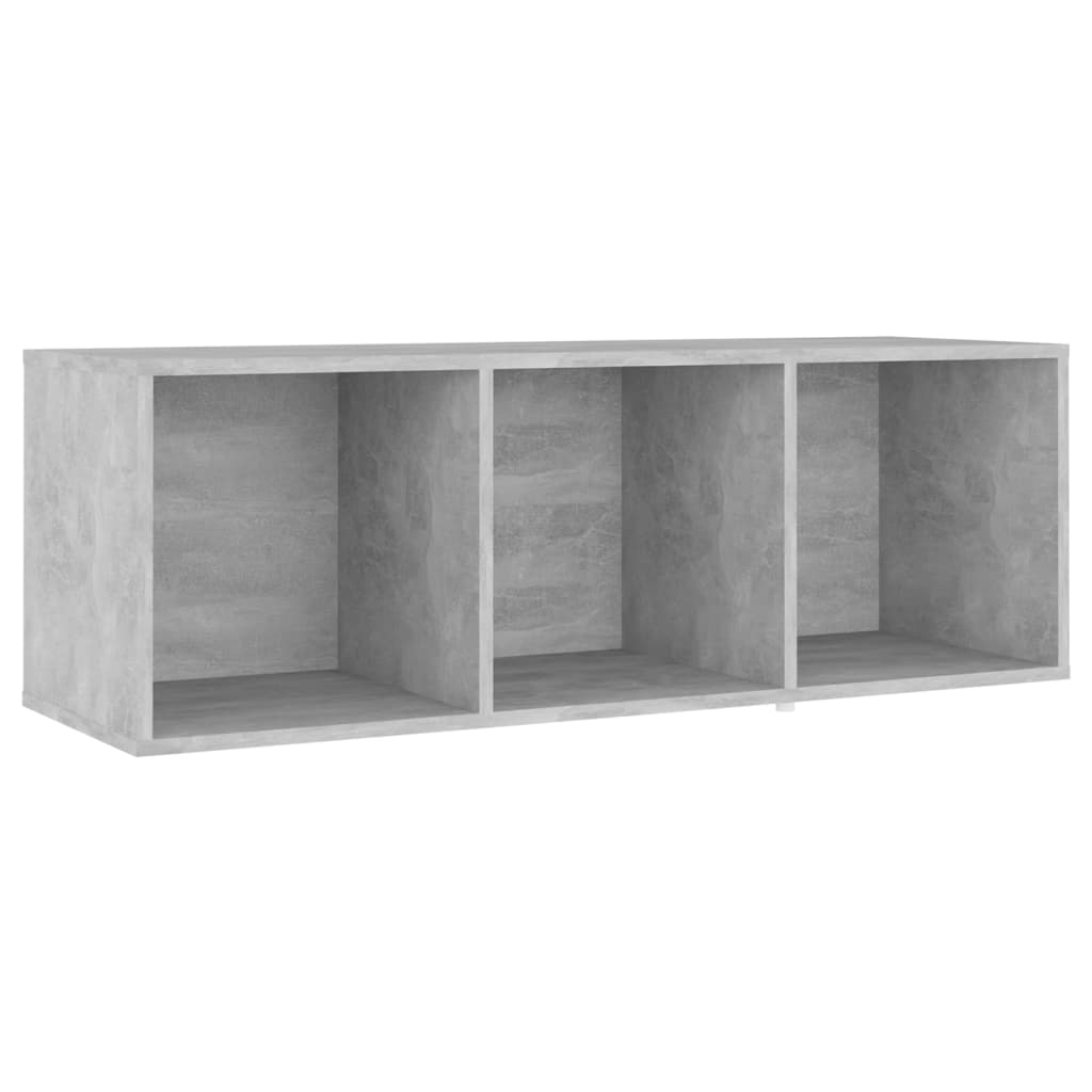 Tv Skříňky 2 Ks Betonově Šedé 107 X 35 X 37 Cm Dřevotříska