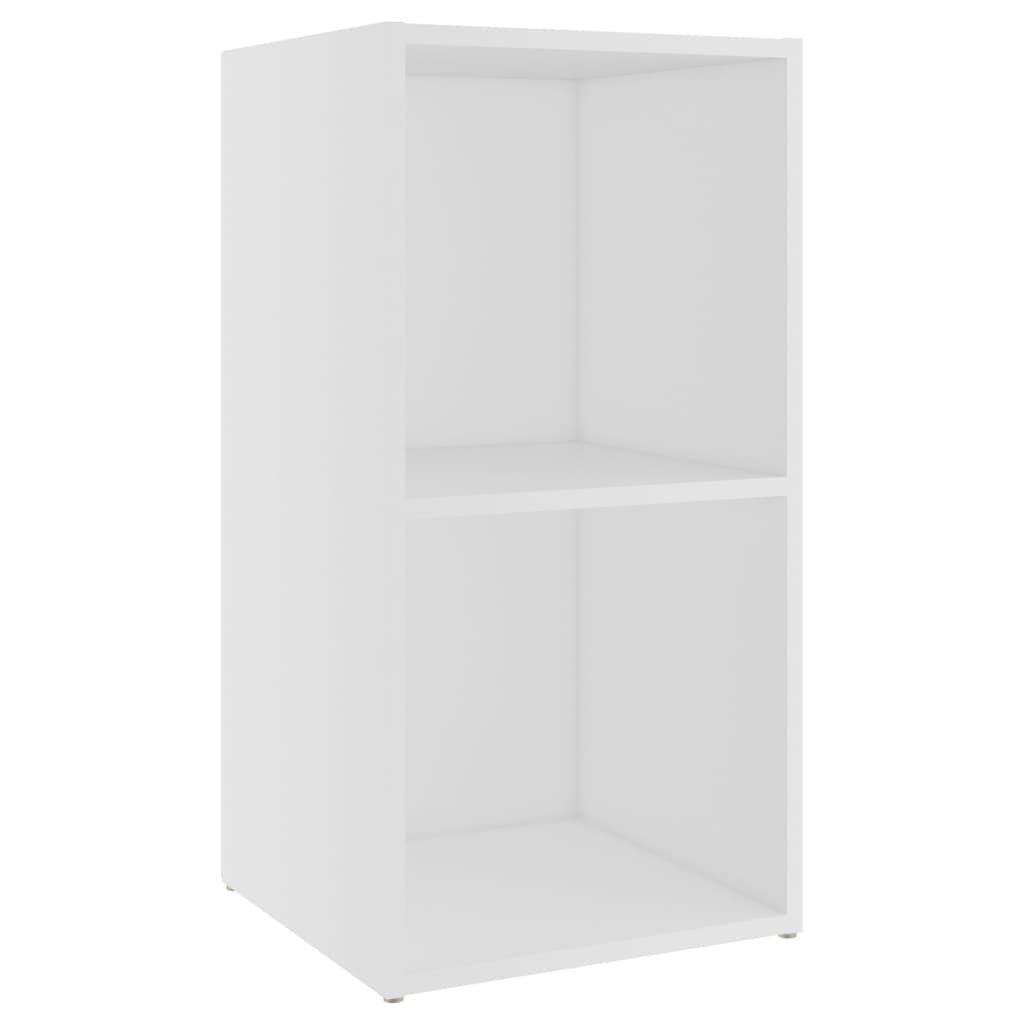 Tv Skříňky 4 Ks Bílé 72 X 35 X 36,5 Cm Kompozitní Dřevo