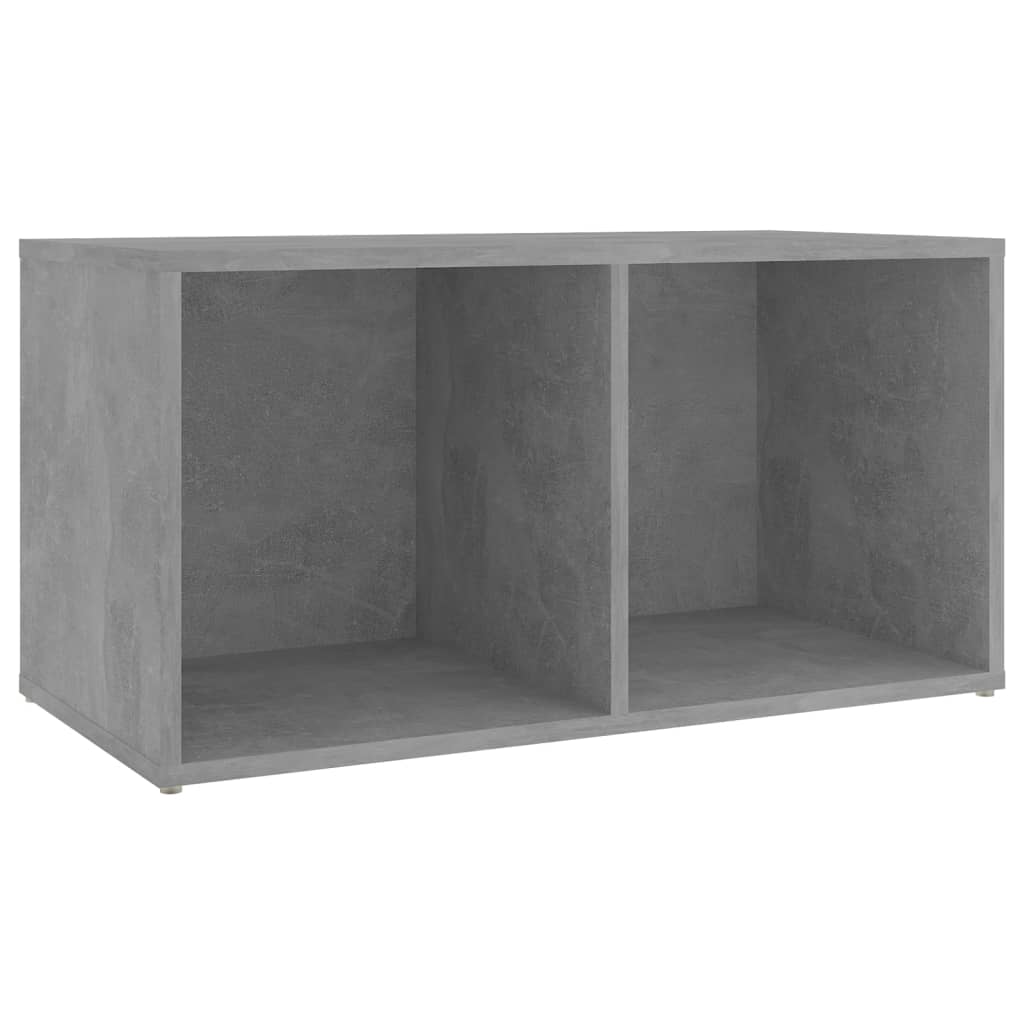 Tv Skříňky 4 Ks Betonově Šedé 72X35X36,5 Cm Kompozitní Dřevo