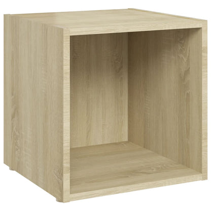 6Dílný Set Tv Skříněk Kompozitní Dřevo