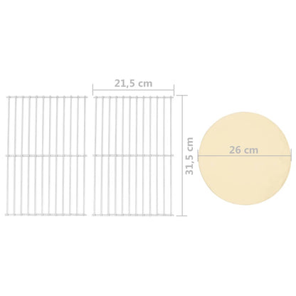 Venkovní Pec Na Pizzu A Gril 3 V 1 Černá