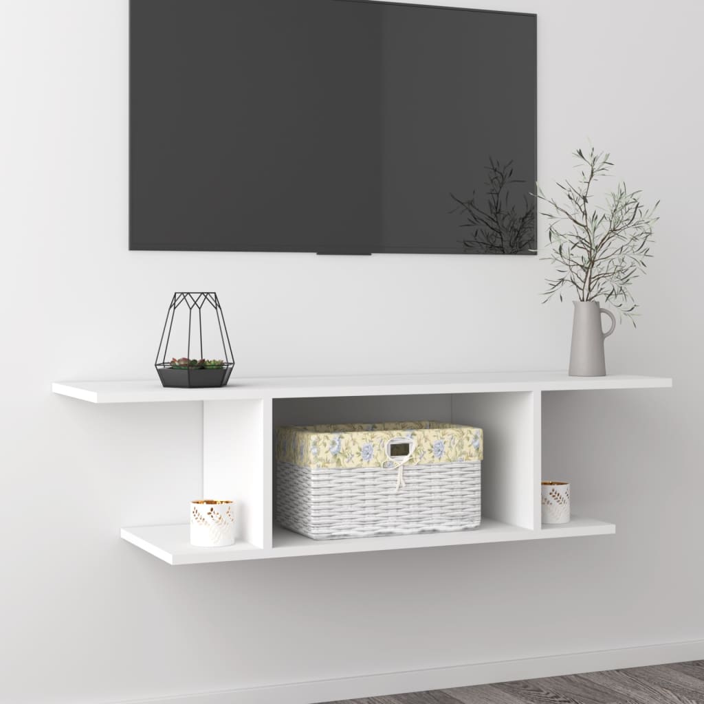 Nástěnná Tv Skříňka Betonově Šedá 103 X 30 X 26,5 Cm