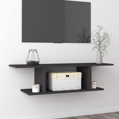 Nástěnná Tv Skříňka Betonově Šedá 103 X 30 X 26,5 Cm