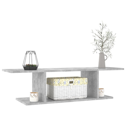 Nástěnná Tv Skříňka Betonově Šedá 103 X 30 X 26,5 Cm