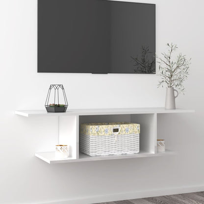 Nástěnná Tv Skříňka Betonově Šedá 103 X 30 X 26,5 Cm