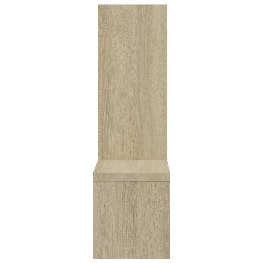 Nástěnné Police 2 Ks 50 X 15 X 50 Cm Dřevotříska