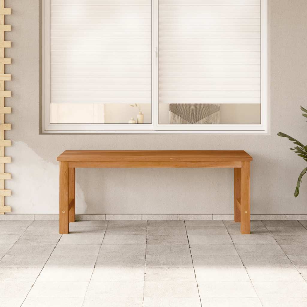 Zahradní Lavice 114 Cm Masivní Teakové Dřevo