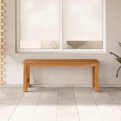 Zahradní Lavice 114 Cm Masivní Teakové Dřevo