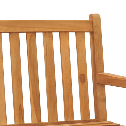 Zahradní Lavice Masivní Teakové Dřevo