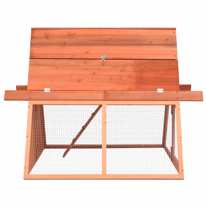 Králíkárna 152 X 127 X 109,5 Cm Masivní Jedlové Dřevo
