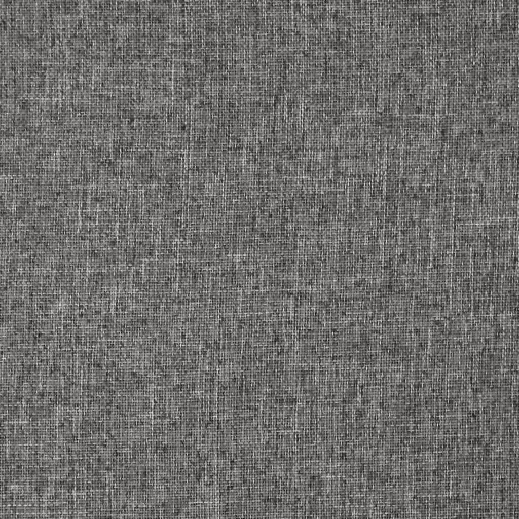 Otočná lenoška na podlahu světle šedá textil