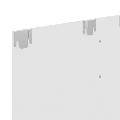 Nástěnná Tv Skříňka Bílá 120 X 23,5 X 90 Cm Dřevotříska