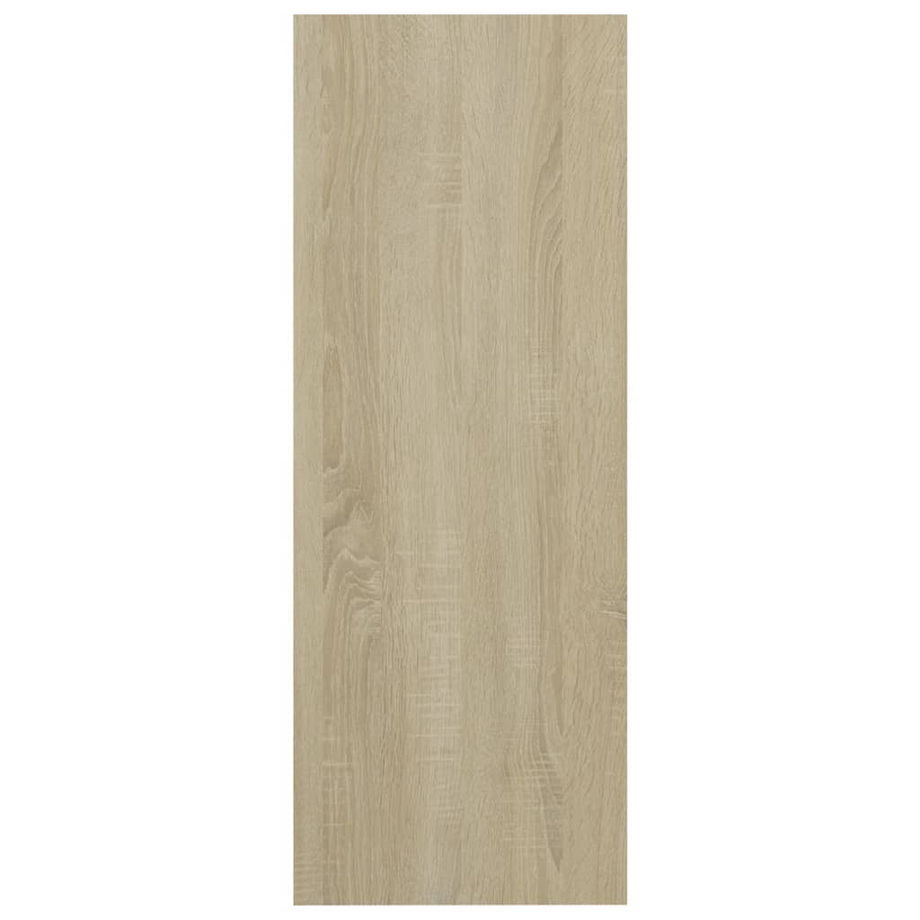 Konzolový Stolek Dub Sonoma 78 X 30 X 80 Cm Kompozitní Dřevo