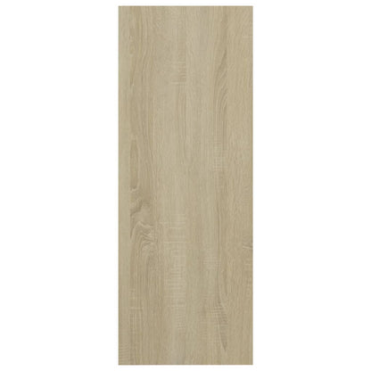 Konzolový Stolek Dub Sonoma 78 X 30 X 80 Cm Kompozitní Dřevo