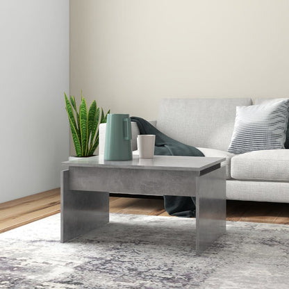 Konferenční Stolek Bílý 68 X 50 X 38 Cm Kompozitní Dřevo