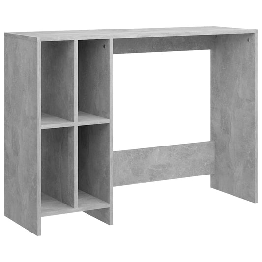 Stůl Na Notebook Betonově Šedý 102,5X35X75 Cm Kompozitní Dřevo