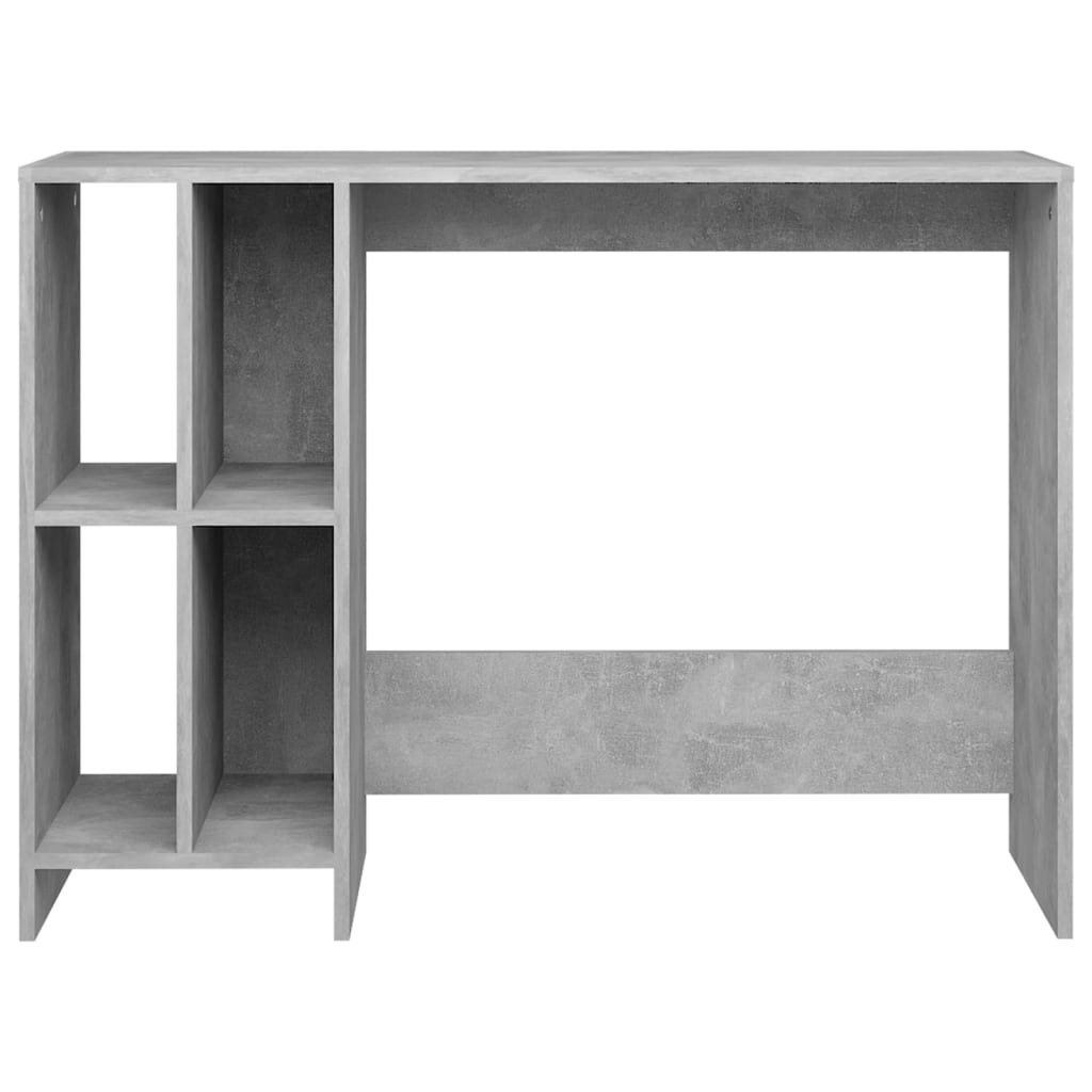 Stůl Na Notebook Betonově Šedý 102,5X35X75 Cm Kompozitní Dřevo