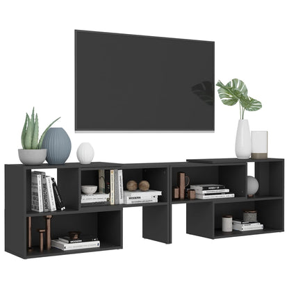 Tv Skříňka Betonově Šedá 149 X 30 X 52 Cm Kompozitní Dřevo