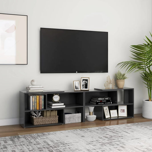 Tv Skříňka Betonově Šedá 149 X 30 X 52 Cm Kompozitní Dřevo