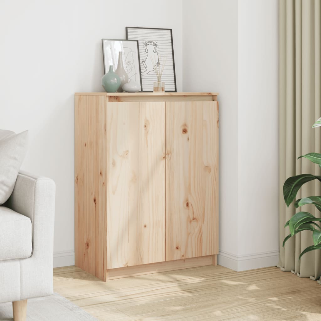 Příborník 60 X 36 X 84 Cm Masivní Borové Dřevo