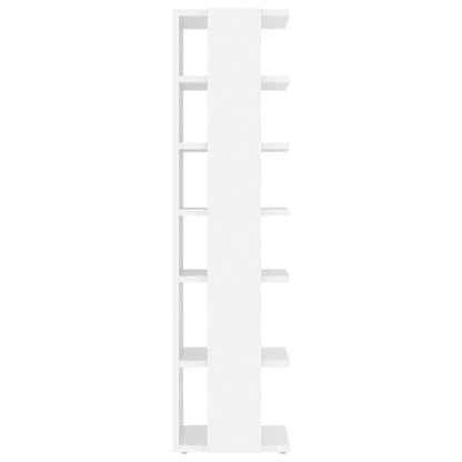 Botník Bílý 27,5X27X102 Cm Kompozitní Dřevo