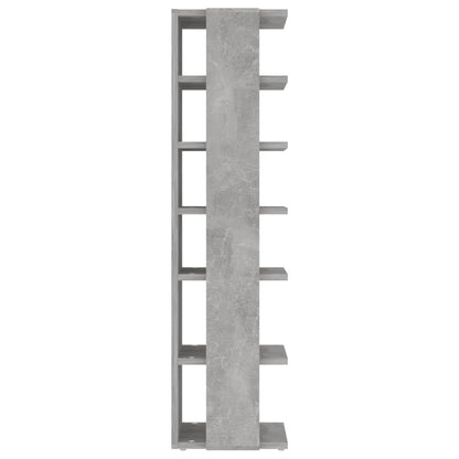 Botník Betonově Šedý 27,5X27X102 Cm Kompozitní Dřevo