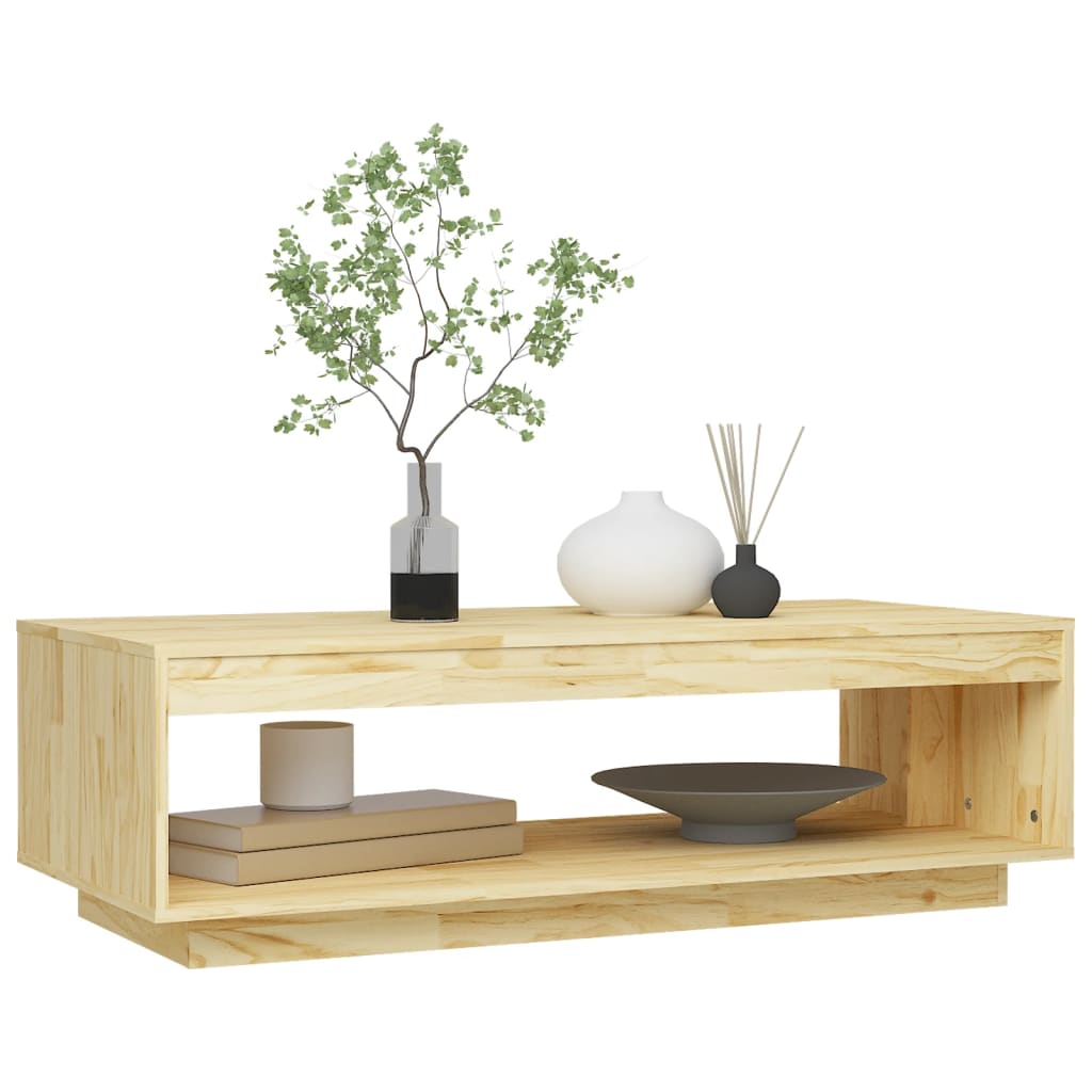 Konferenční Stolek 110 X 50 X 33,5 Cm Masivní Borové Dřevo