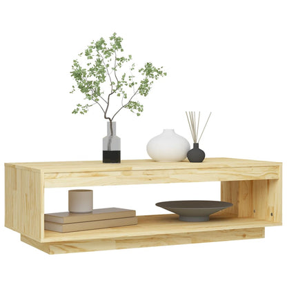Konferenční Stolek 110 X 50 X 33,5 Cm Masivní Borové Dřevo